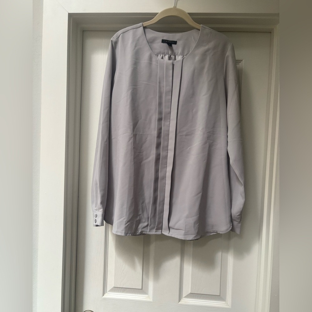 Twinhill Light Gray Blouse